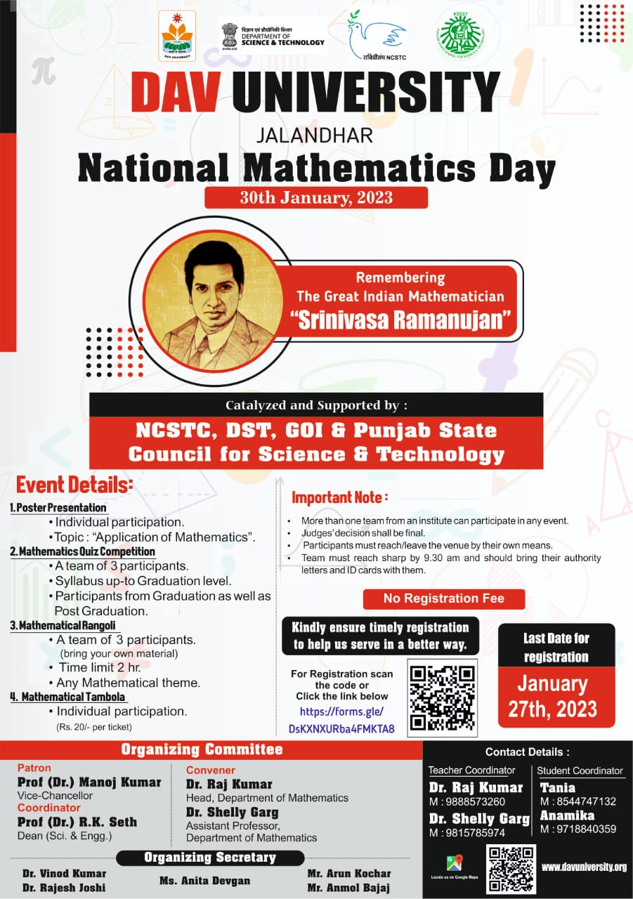 National Mathematics Day